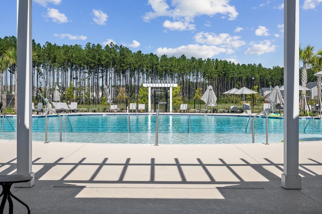 Community pool at at Beacon at Ashley River Landing in Summerville, SC