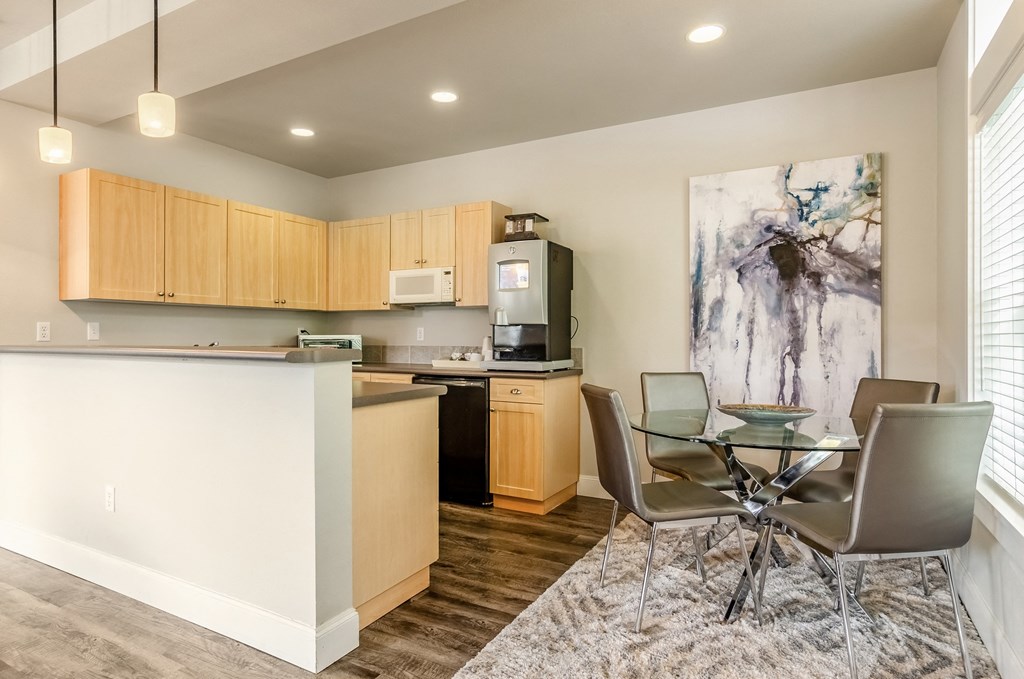 Coffee Bar at Abbey Rowe Apartments in Olympia, Washington, WA