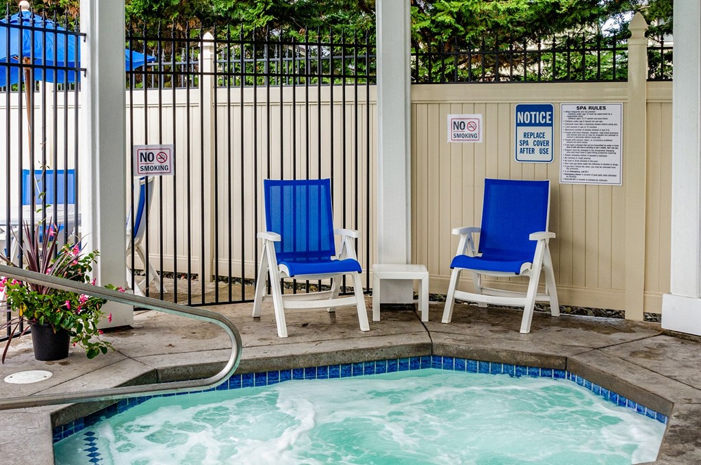 Hot Tub at Abbey Rowe Apartments in Olympia, Washington, WA