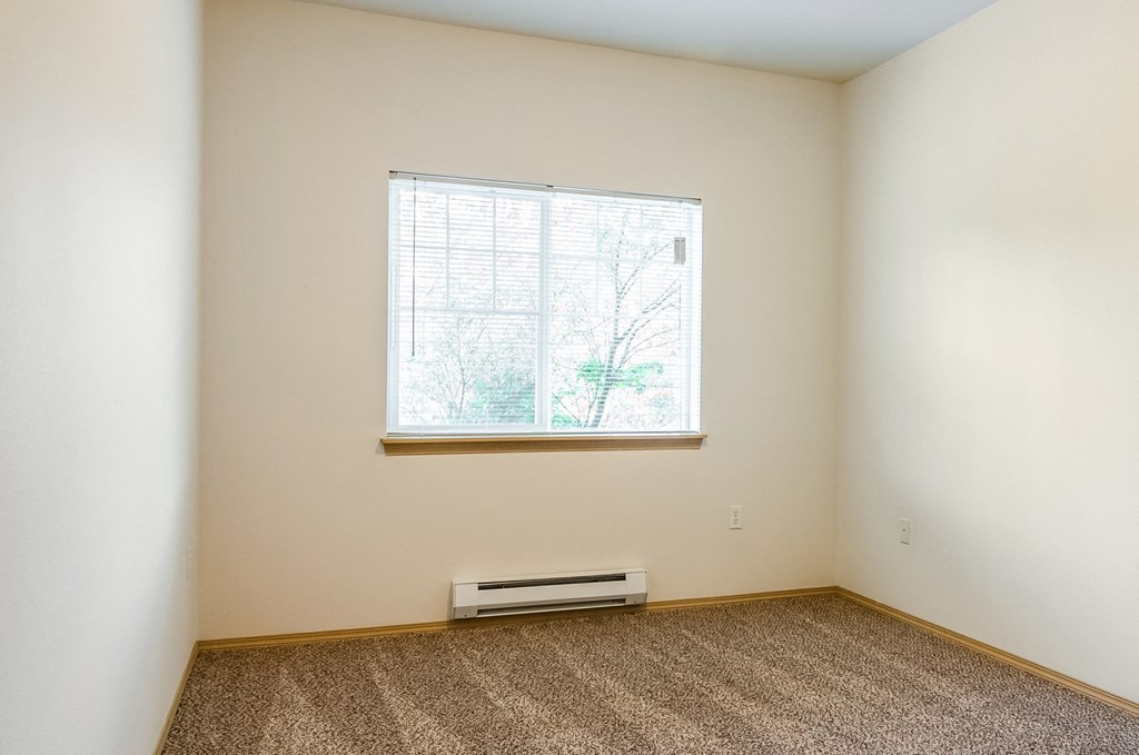 Model Second Bedroom at Abbey Rowe Apartments in Olympia, Washington, WA