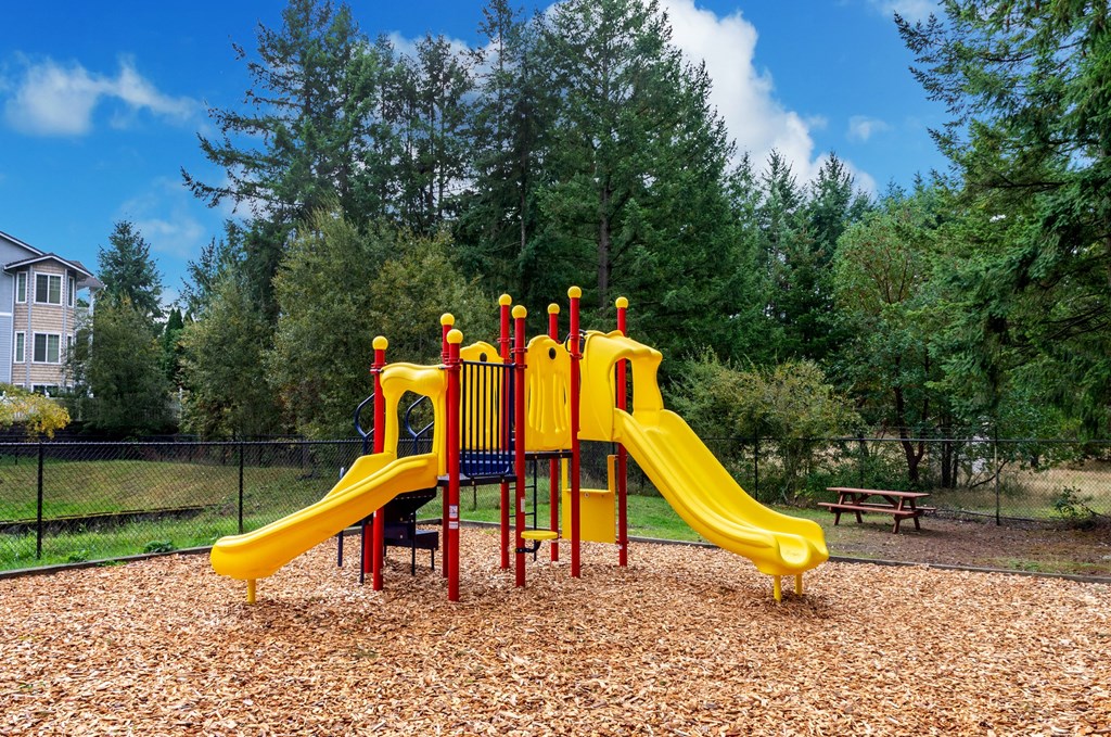 Playground at Abbey Rowe Apartments in Olympia, Washington, WA