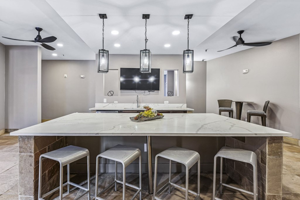 community space at Allusion at West University, Houston, TX