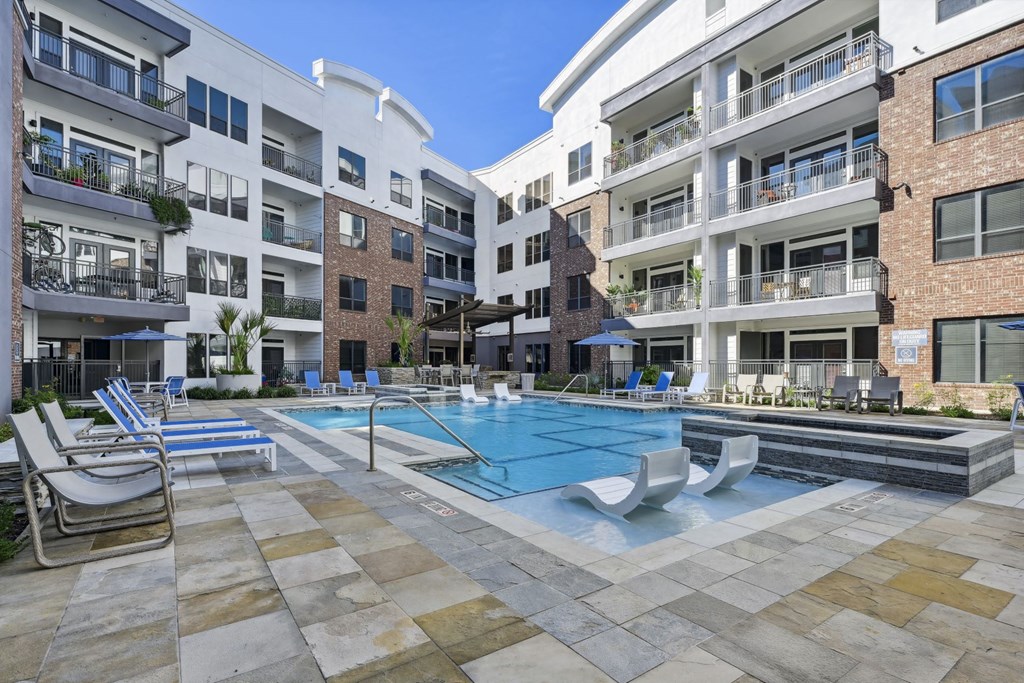 pool at Allusion at West University, Houston, TX
