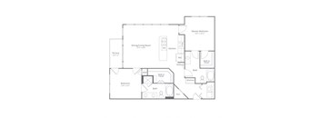 Harlow River Oaks Floor Plan B4, Houston, TX