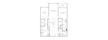Harlow River Oaks Floor Plan B8, Houston, TX