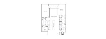 Harlow River Oaks Floor Plan B9, Houston, TX