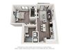 Auden 1 Bed 1 Bath Floor Plan Auden 1 Bed 1 Bath Floor Plan at Bay Village1, Palmetto Bay, Florida