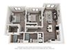 Bodil 2 Bedroom 2 Bathroom Floor Plan Bodil 2 Bedroom 2 Bathroom Floor Plan at Bay Village1, Florida