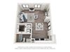 0 Bedroom 1 Bath Floor Plan 0 Bedroom 1 Bath Floor Plan at Bay Village1, Florida
