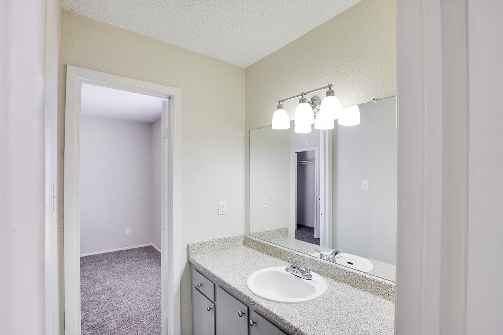 Bathroom 2 at Oaks of Denton in Denton, TX