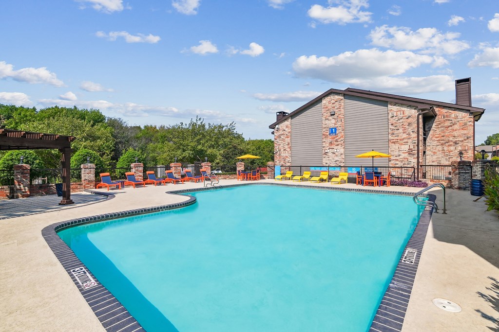 take a dip in our resort style pool