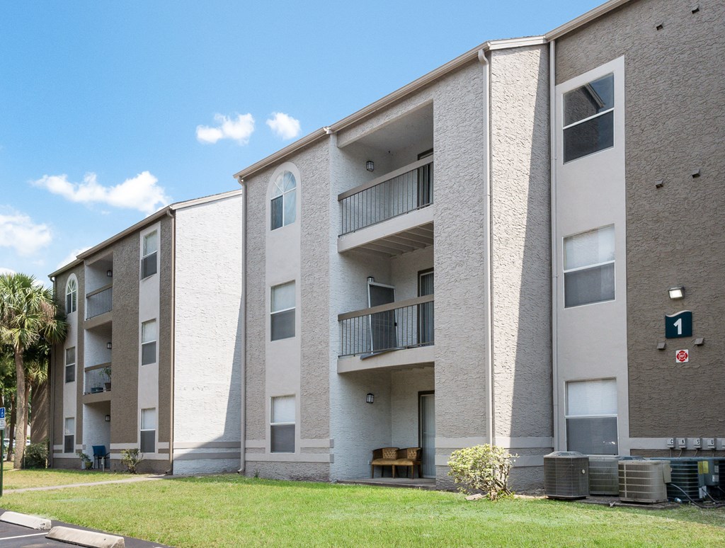 Building Exteriors at Reflections Apartment Homes in Gainesville, Florida, FL