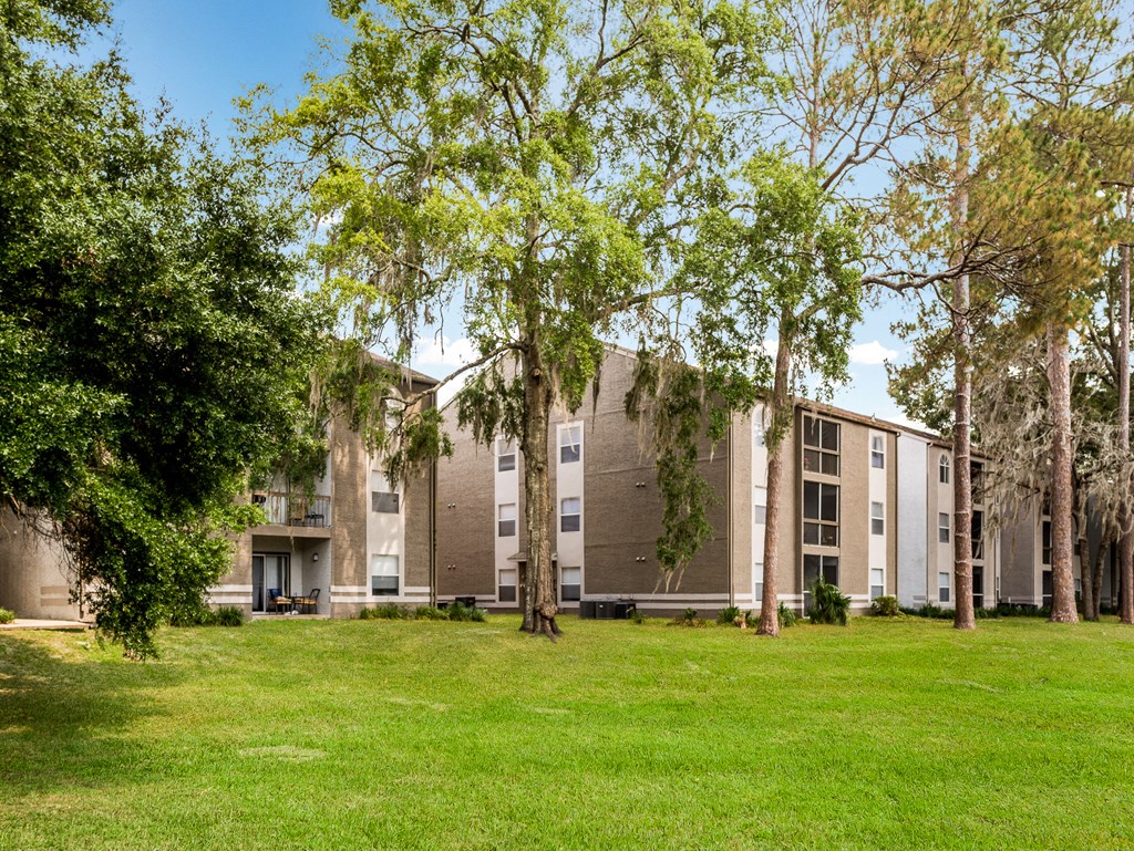 Building Exteriors at Reflections Apartment Homes in Gainesville, Florida, FL