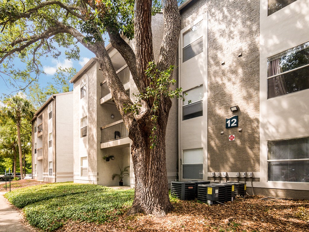 Building Exteriors at Reflections Apartment Homes in Gainesville, Florida, FL