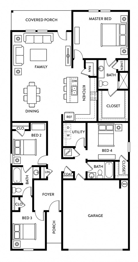 Prism Floor Plan at Bunton Creek in Kyle, TX