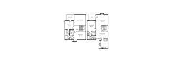 Arlington 2 floor plan, 3 bed, 2 bath, 1602sf, Chisholm Place Apartments in Plano, TX