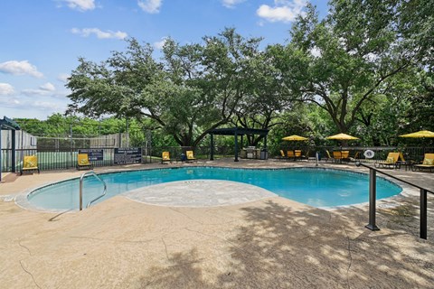 Pool at Chisholm Place in Plano, TX