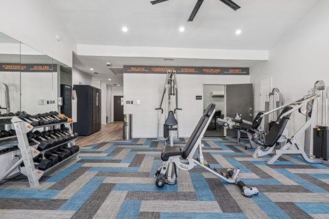 Camino del Sol in Dallas TX Fitness Center