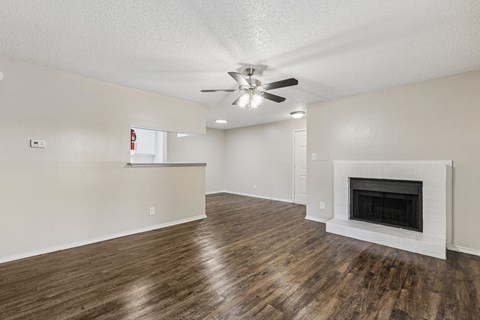 Camino del Sol in Dallas TX Madrid Living Room