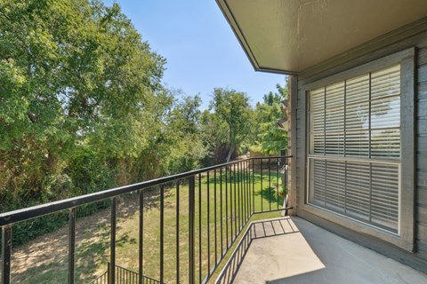Camino del Sol in Dallas TX Seville Balcony