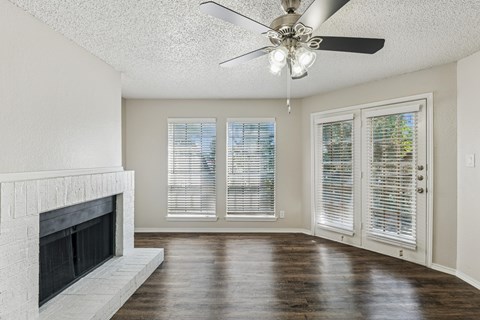 Camino del Sol in Dallas TX Seville Living Room