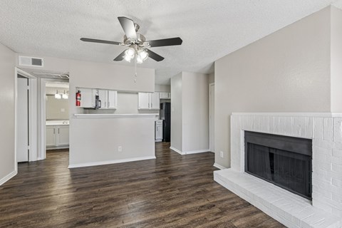 Camino del Sol in Dallas TX Seville Living Room