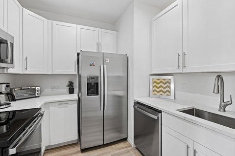 Camino del Sol in Dallas TX clubhouse kitchen