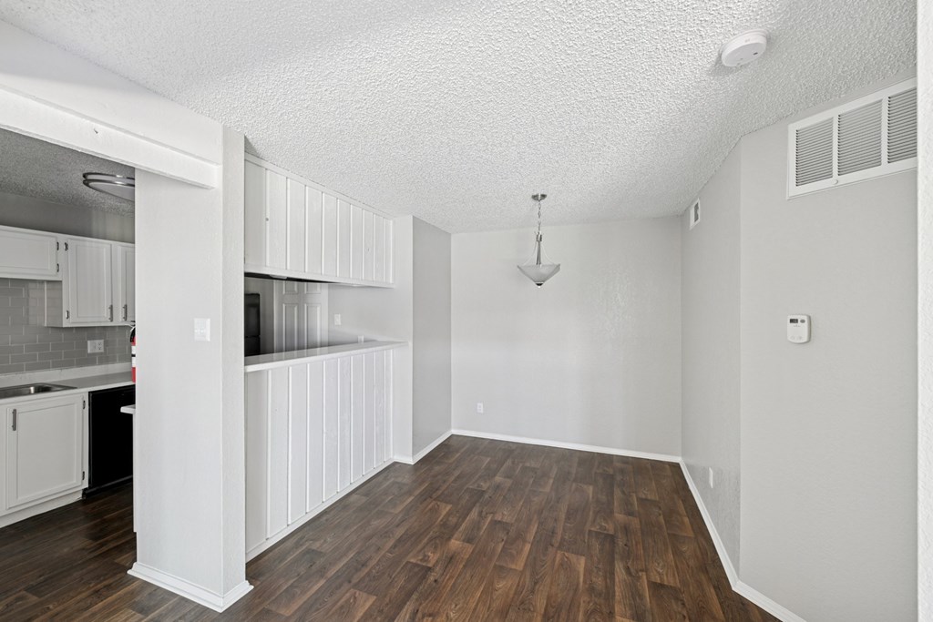 Copper Canyon Apartments in Bedford, TX, unit A1 Dining Room
