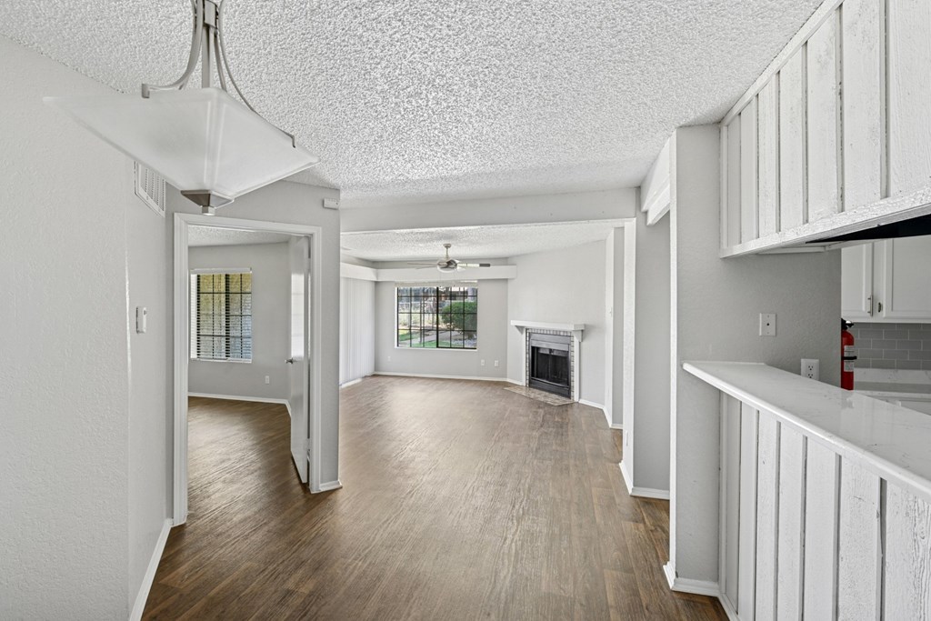 Copper Canyon Apartments in Bedford, TX, unit A1 Entry Way