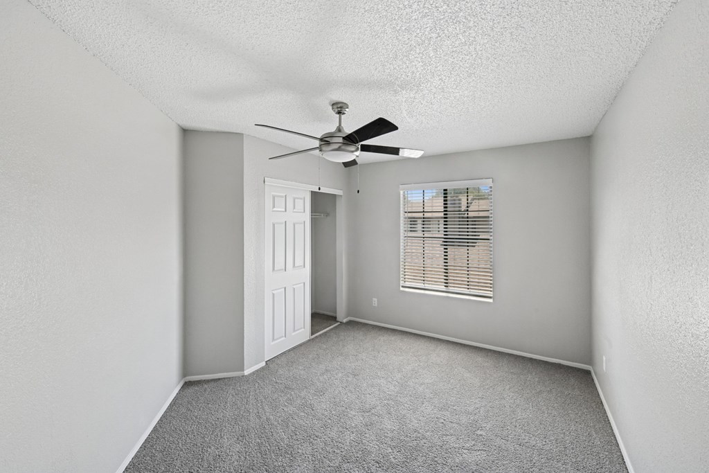 Copper Canyon Apartments in Bedford, TX, unit B1 Bedroom