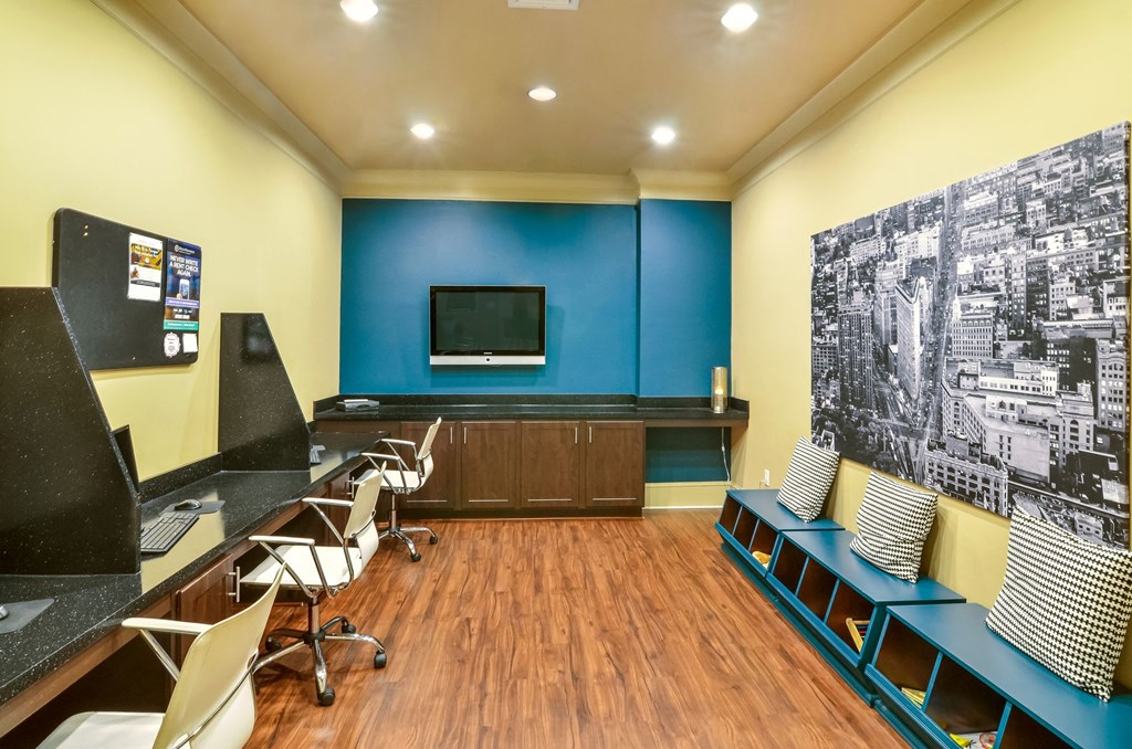 Business Center at Courthouse Square Apartments in Stafford, VA