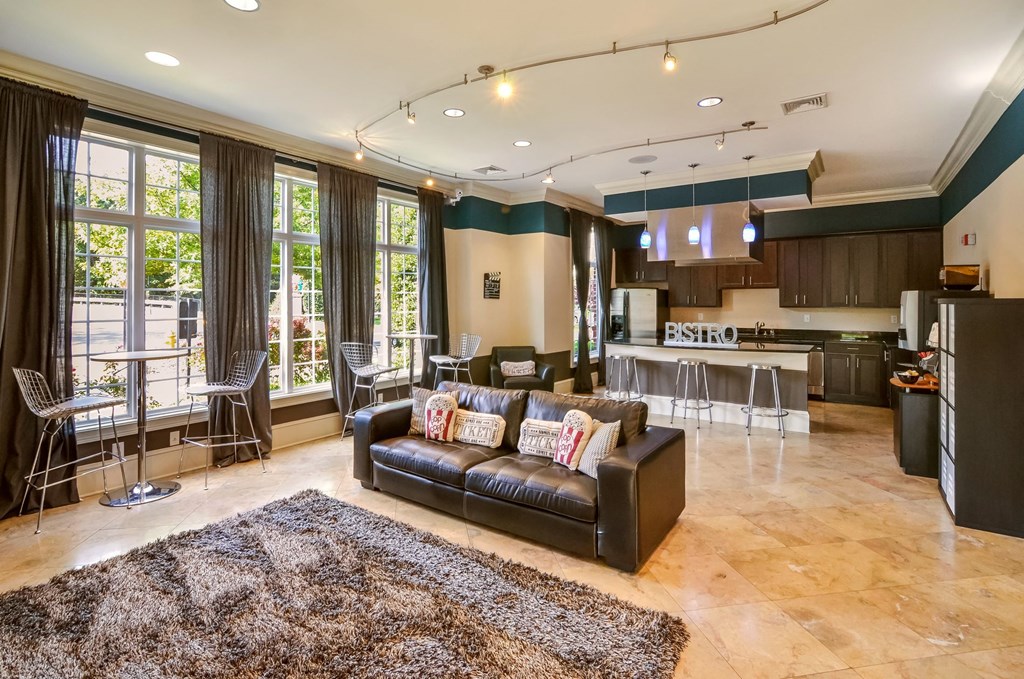 Clubhouse Interior at Courthouse Square Apartments in Stafford, VA