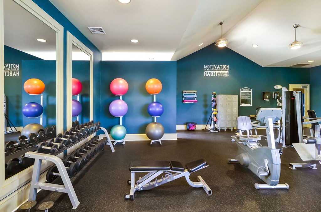 Fitness Center at Courthouse Square Apartments in Stafford, VA