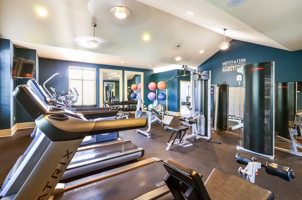 Fitness Center at Courthouse Square Apartments in Stafford, VA