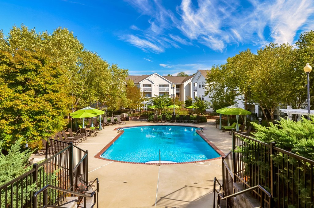 Pool View at Courthouse Square Apartments in Stafford, VA