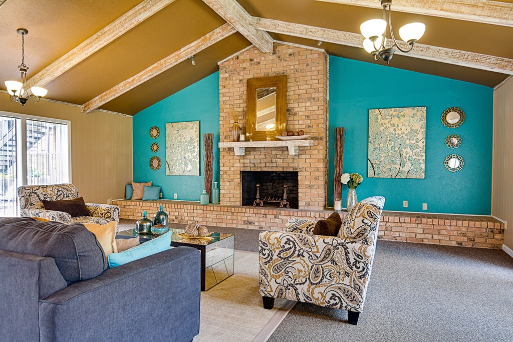 Clubhouse Interior 1 at The Abbey in Longview TX