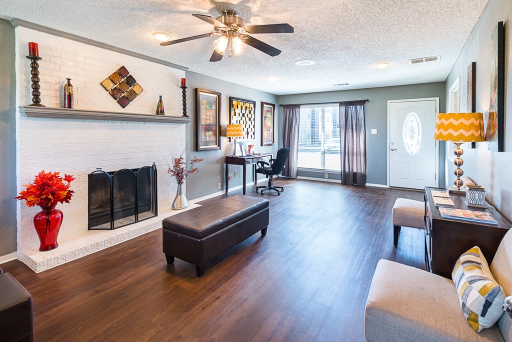 Clubhouse Interior at Heritage Square Apartments in Waco, TX