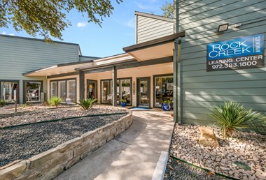 Clubhouse Exterior at Rock Creek Apartments in Dallas, TX - Photo Gallery 3