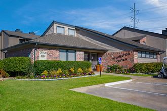 Clubhouse Exterior at Polaris Apartment Homes in Irving, Texas, TX