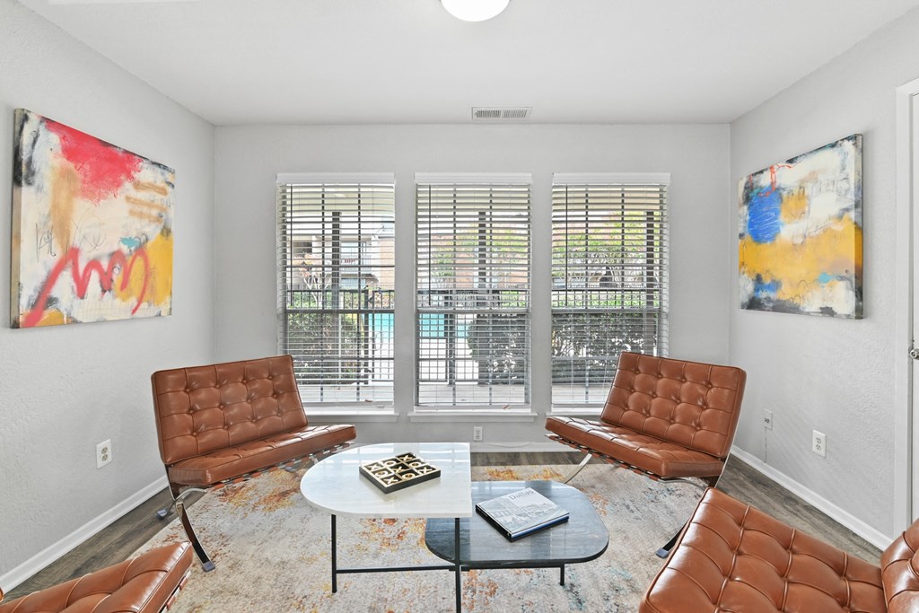 Davenport Apartments Clubhouse Interior Clubhouse Interior at Davenport Apartments in Dallas, TX