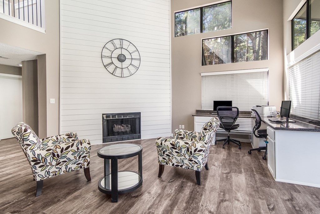 Clubhouse Interior | Poplar Place | Carrboro NC