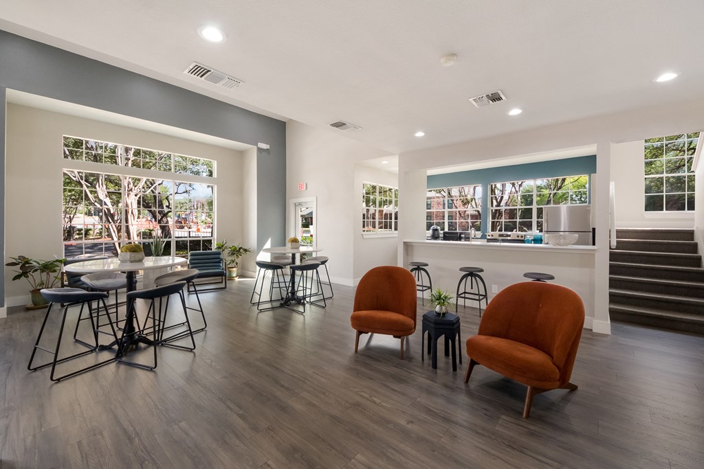 Clubhouse Interior at Vista Crossing Apartments in San Antonio, TX