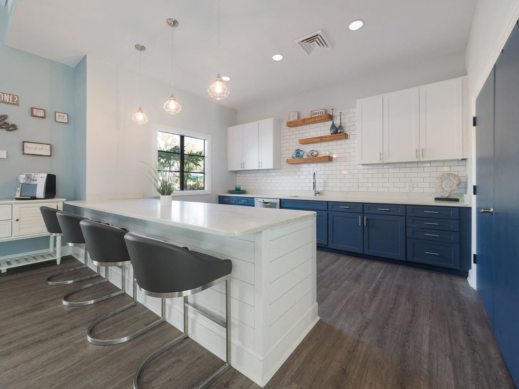 Clubhouse Kitchen at Sundance at Clermont in Clermont FL