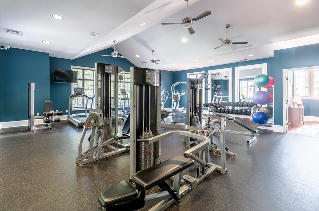 Fitness Center at Ultris Courthouse Square Apartment Homes in Stafford, Virginia, VA