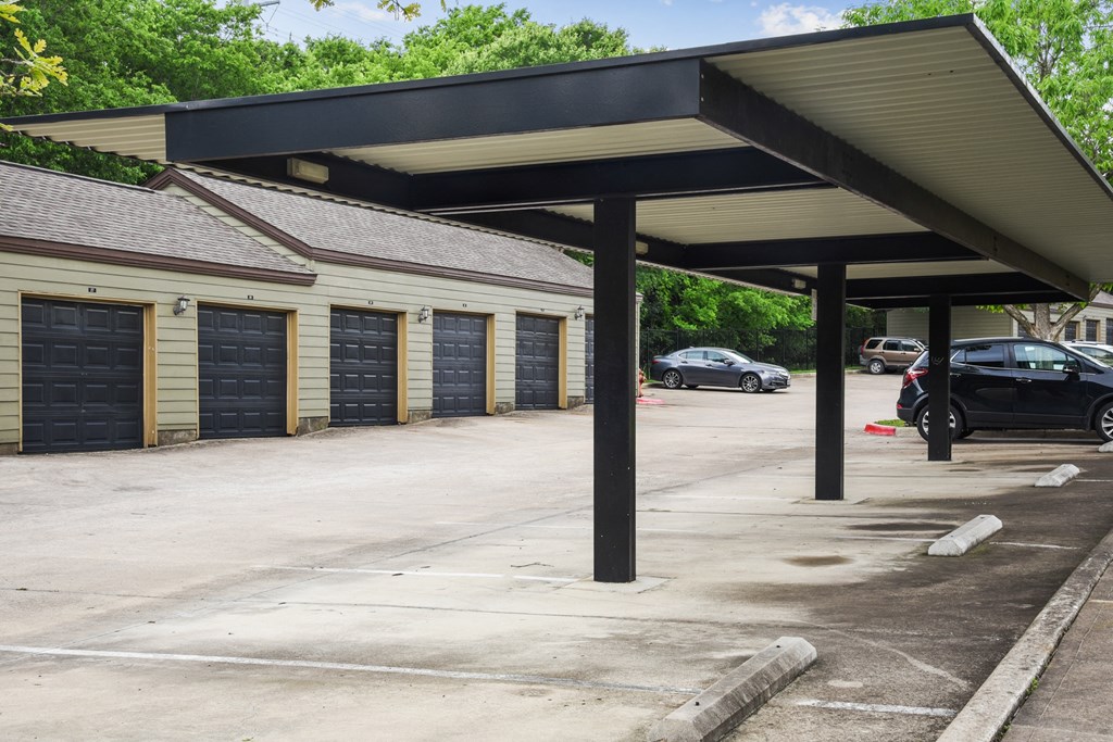 Covered Parking at On The Green in Austin, TX