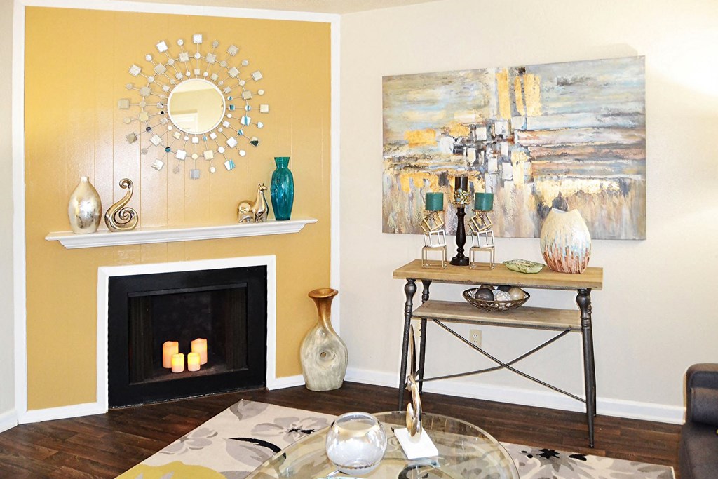 Living Room View 3 at The Drake in Bossier City, LA