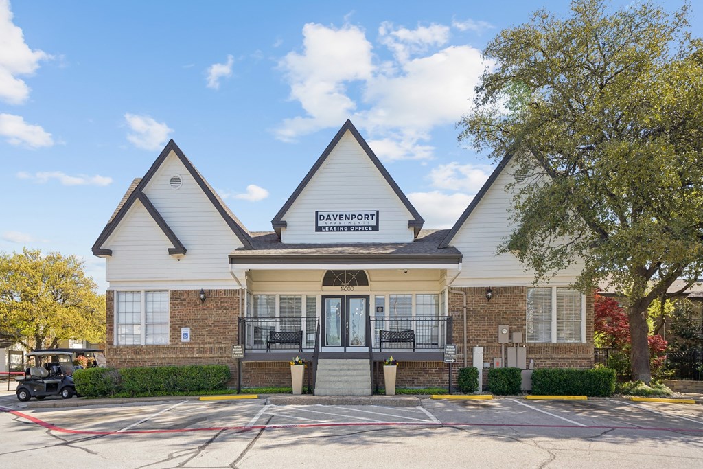 The Leasing Office for Davenport Apartments in Dallas, TX