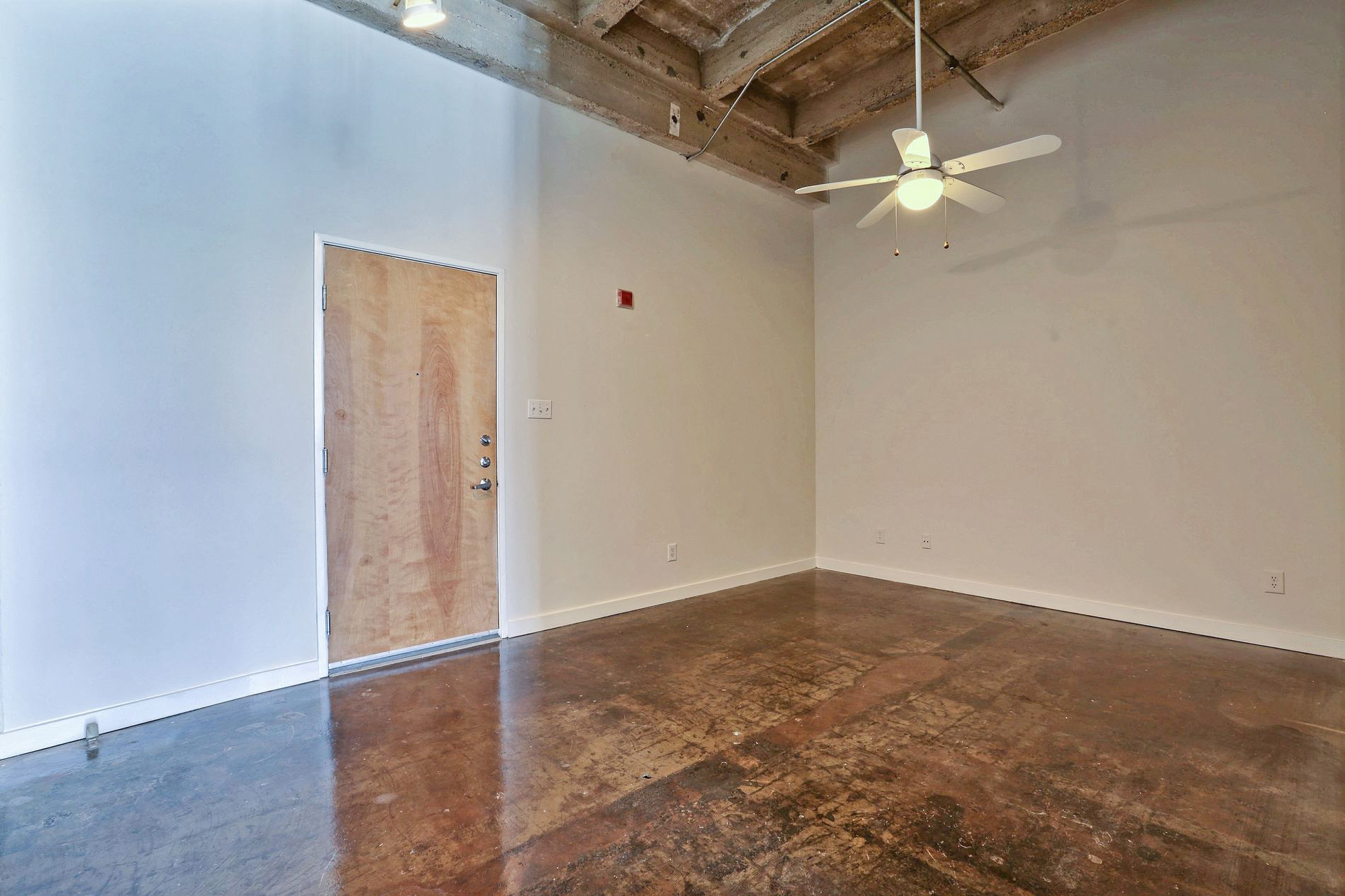 Unit 307 Bedroom at Futura Lofts in Deep Ellum, Dallas, Texas, TX