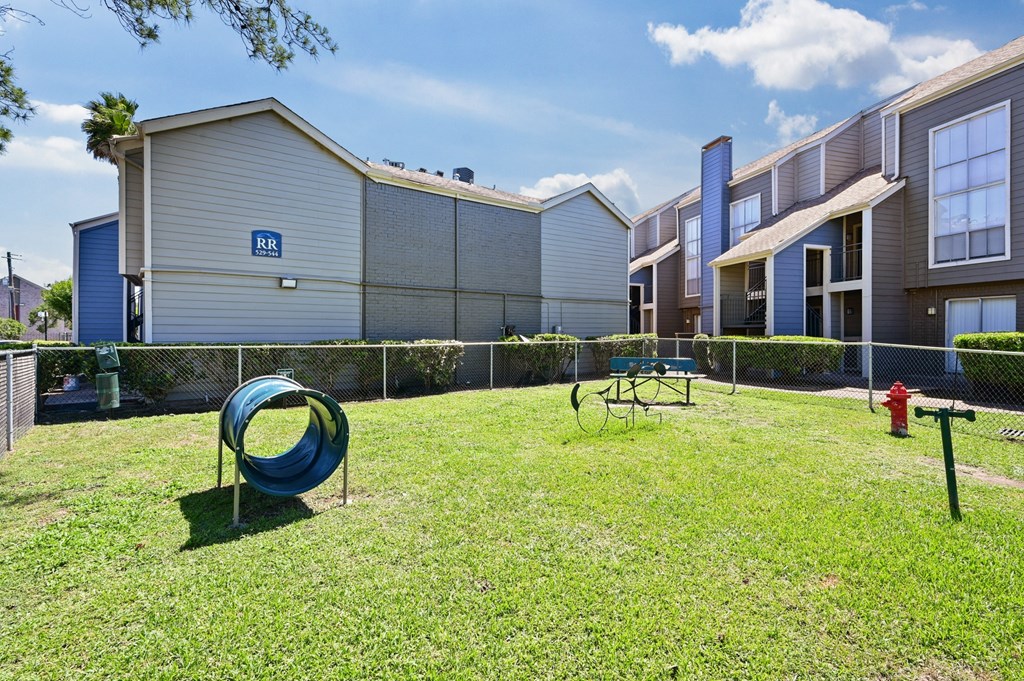 Dog Park 2 at Park of Woodlake in Houston, TX