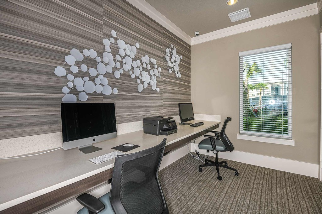 Business Center at  Dunedin Commons Apartment Homes in Dunedin, Florida, FL